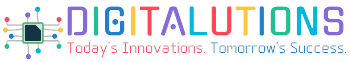 Digitalutions Logo Horizontal with Tag
